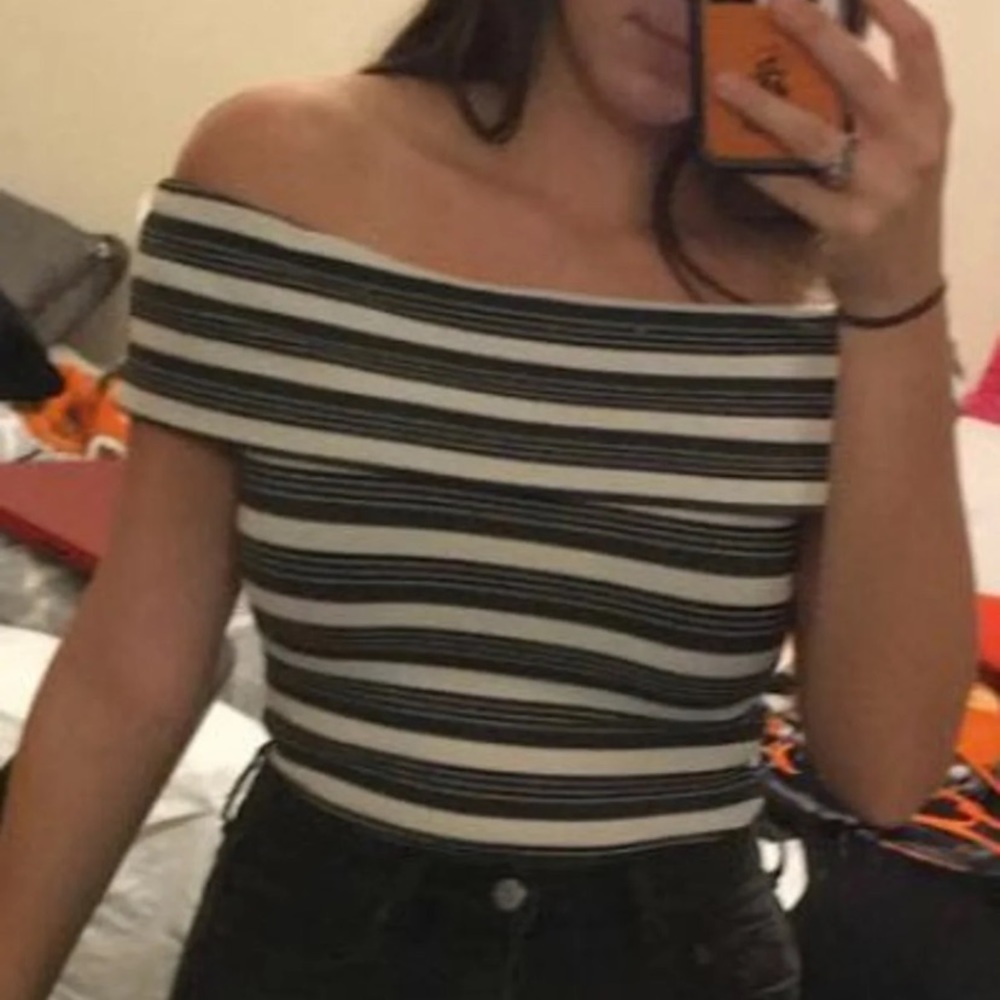 Stripe bodysuit